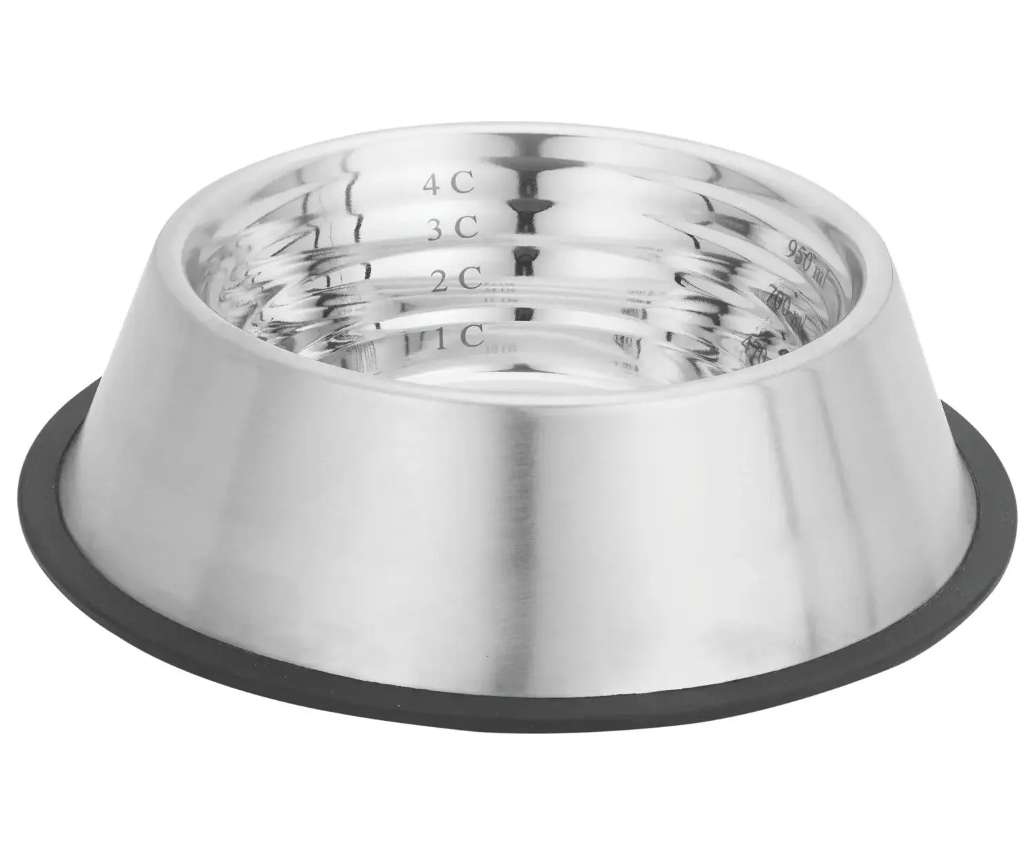 Mr.Kranch Миска из нержавеющей стали, контроль объема порции