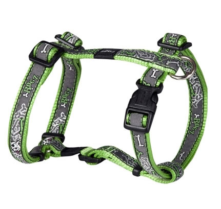 Шлея Rogz "Fancy Dress" (Lime Bone)