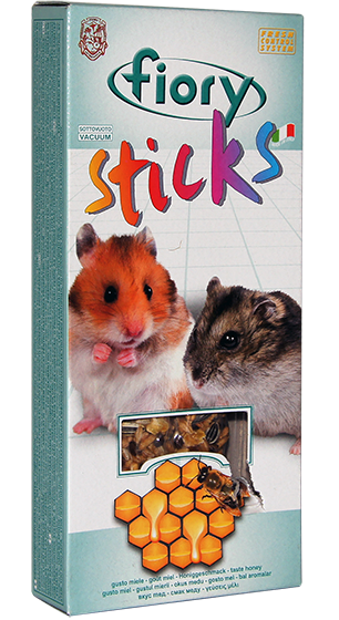 Fiory Палочки для хомяков с медом, 100 г