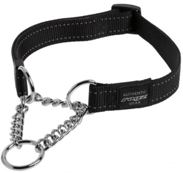 Ошейник-полуудавка Rogz "Utility" (черный)