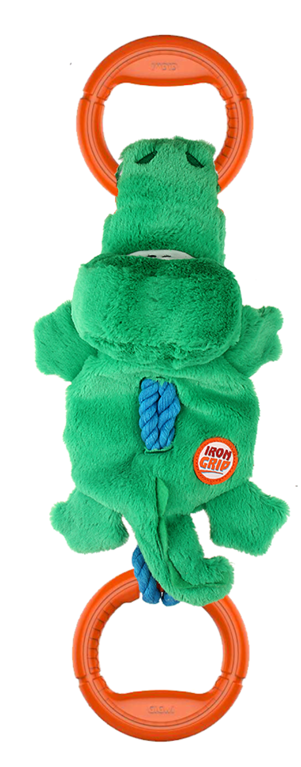GiGwi Игрушка "Крокодил" на веревке
