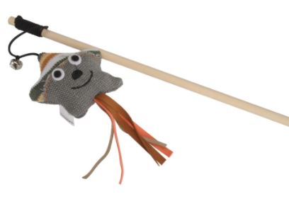 CAMON Удочка со звездой с кошачьей мятой, 40 см