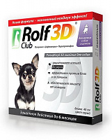 Экопром Ошейник RolfClub 3D для щенков и собак мелких пород