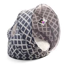 CT50 Лежанка-туннель для кошек, серая