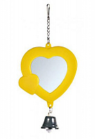 Игрушка "Trixie" для птиц "Зеркальце в виде сердечка"