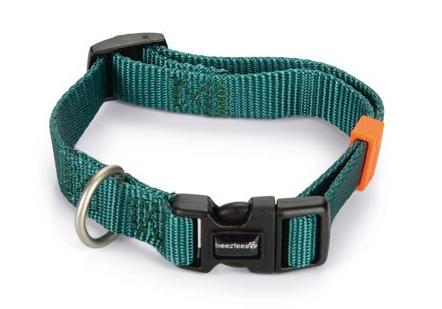 Beeztees Ошейник для собак Юни, темно-зеленый