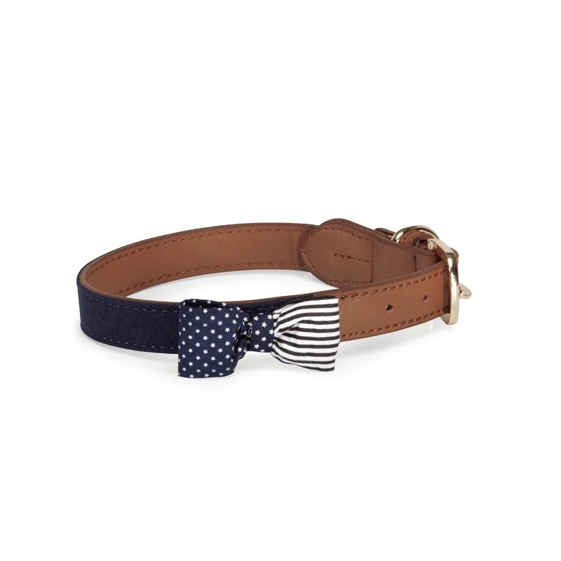 CAMON Ошейник с бабочкой, американский флаг