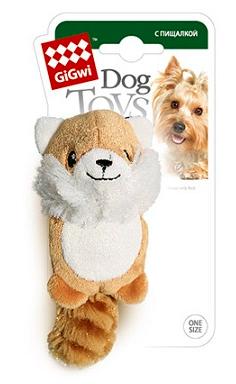 GiGwi Лисичка с 2-мя пищалками