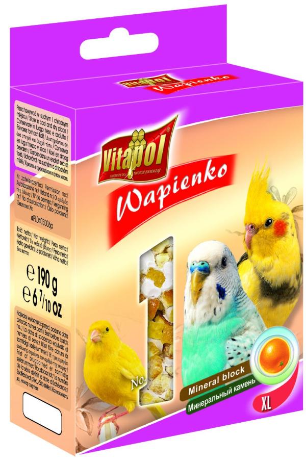 Vitapol Минеральный камень с апельсином для птиц XL