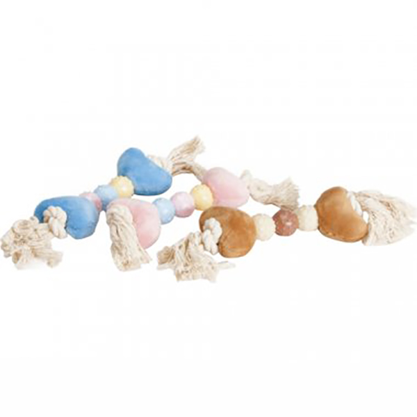 CAMON Веревка с шариками из резины и плюша