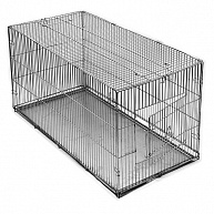 Клетка-переноска с металлическим поддоном 1