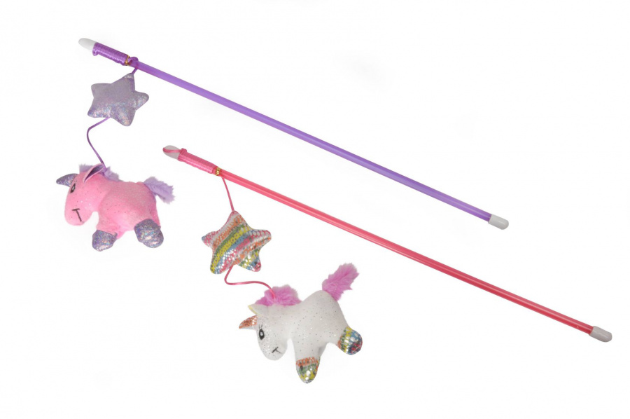 CAMON Удочка с единорогом для кошек, 45 см