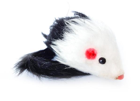 For Friends Игрушка для кошек Мышь меховая, 9 см