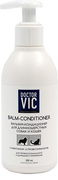 Бальзам-кондиционер Doctor VIC для длинношерстных