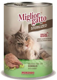 Паштет Miglior Gatto Steril Rabbit