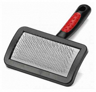 Hello Pet пуходерка пластик мягкий корд средняя