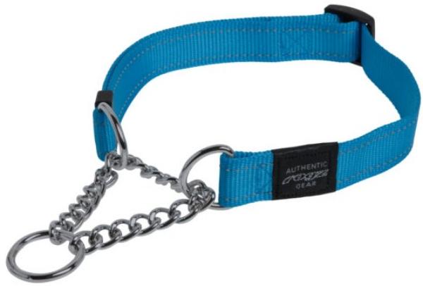 Ошейник-полуудавка Rogz "Utility" (голубой)