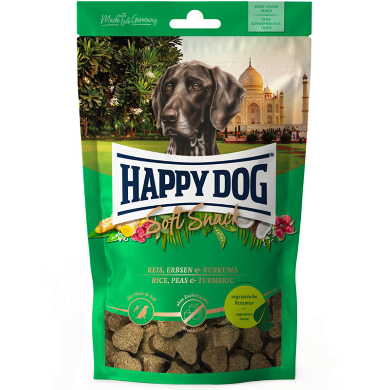Happy Dog Soft Snack India (Рис, горошек,куркума)