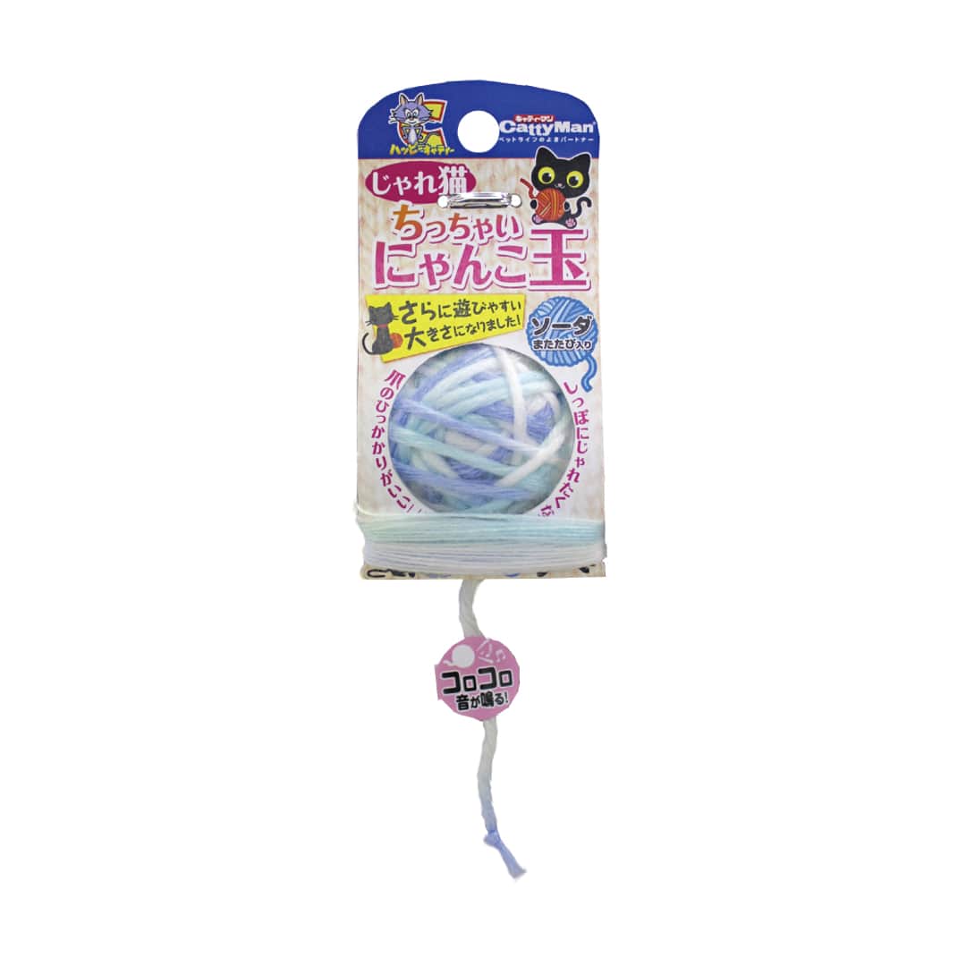 Игрушка Шерстяной клубок с мататаби для кошек