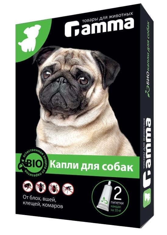 Gamma Капли БИО для собак от внешних паразитов