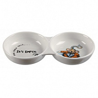 Миска "TRIXIE" керамическая, двойная