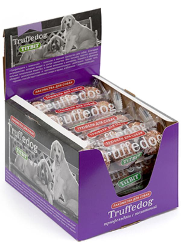 ТИТБИТ Трюфельдоги с телятиной, 15 шт/уп.