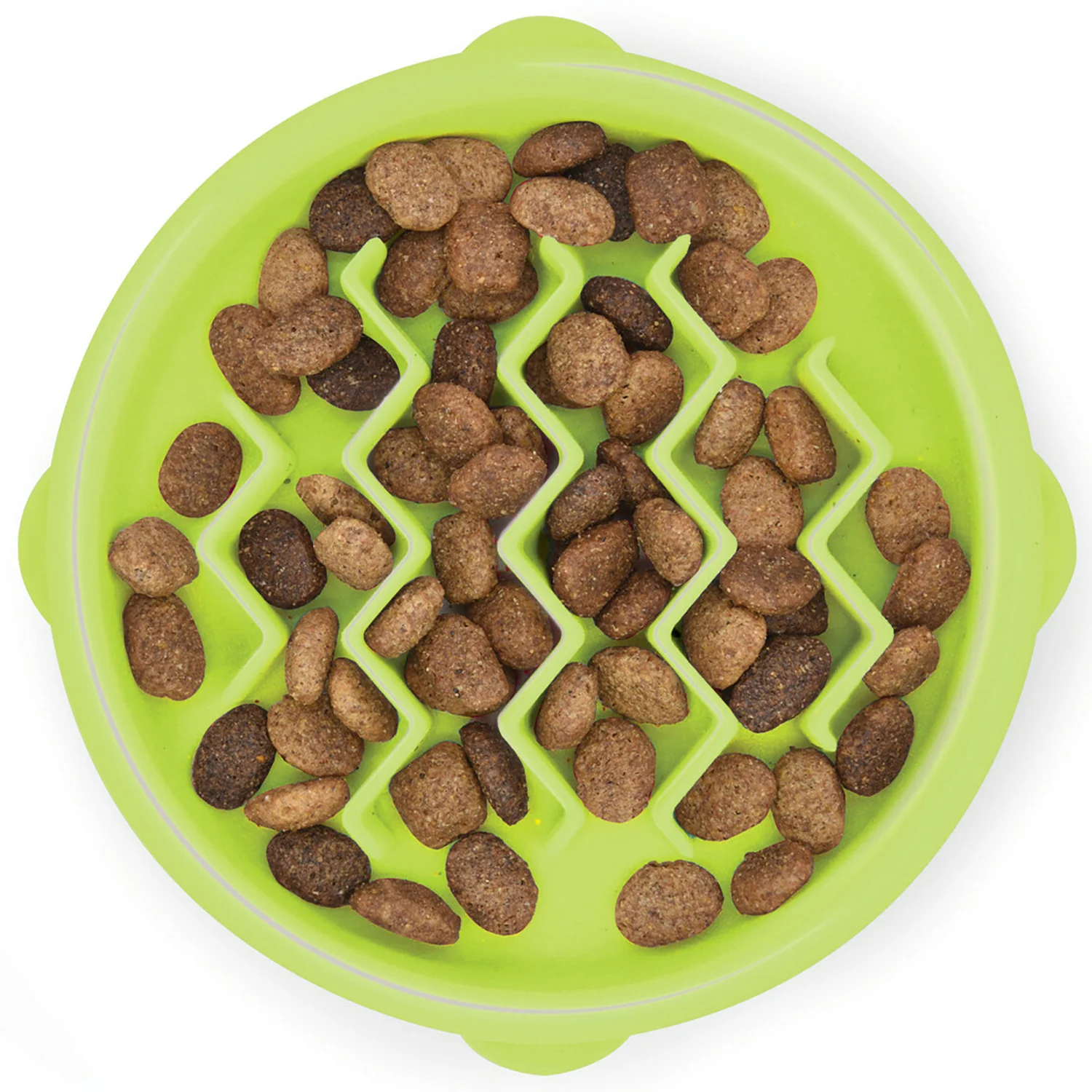 Petstages Миска для медленного поедания Kitty Fun, салатовая