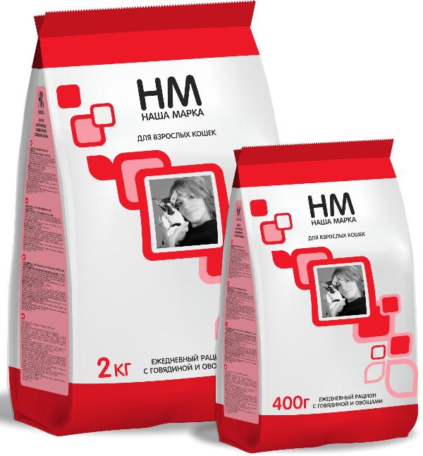 НМ для взрослых кошек (Говядина, овощи)