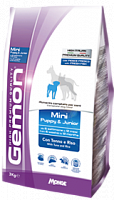Gemon Dog Mini Puppy and Junior (Тунец, рис)