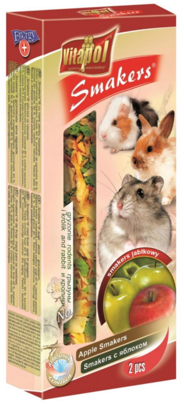 Vitapol Smakers Яблоко для грызунов и кроликов, 90 г