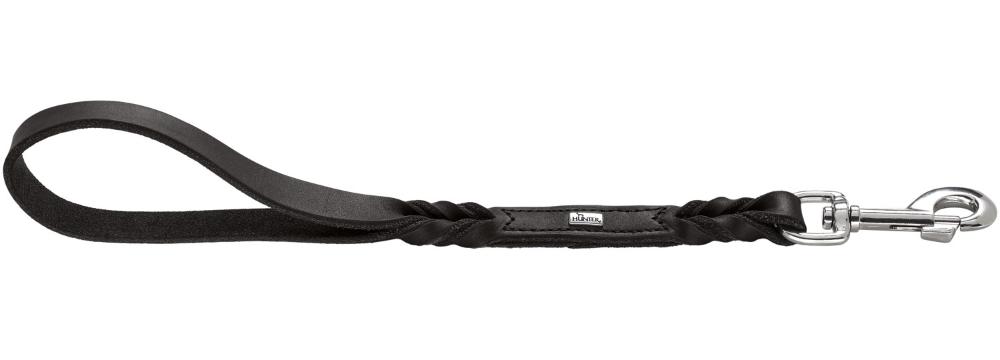 Hunter Поводок Short Solid Education, черный