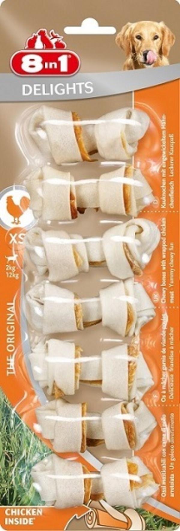 8 in 1 Косточки Dental Delights XS (курица)