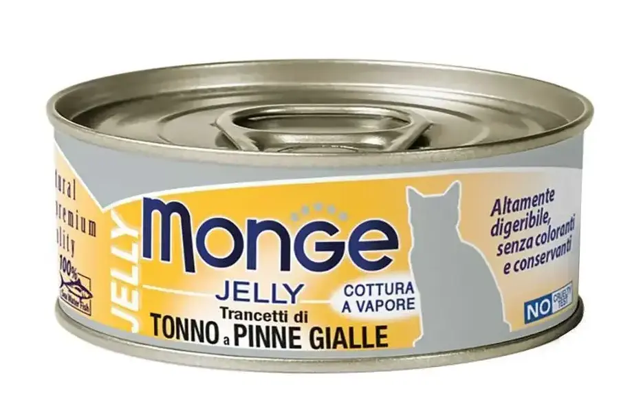 Monge Gelly Adult Cat Консервы с желтоперым тунцом