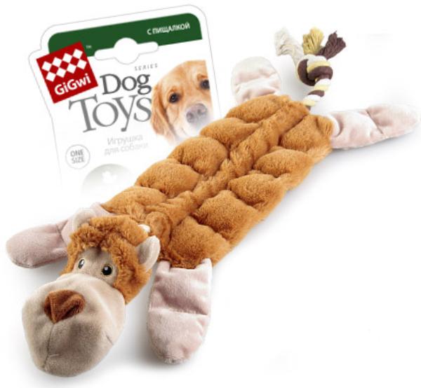 GiGwi Обезьяна с 19-тью пищалками