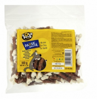 Lolo Pets Кальциевая косточка с уткой