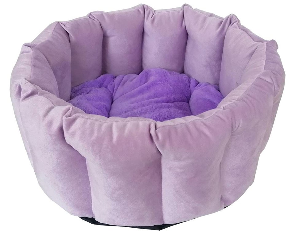 Happy Friends Лежанка Ракушка круглая Чайная роза