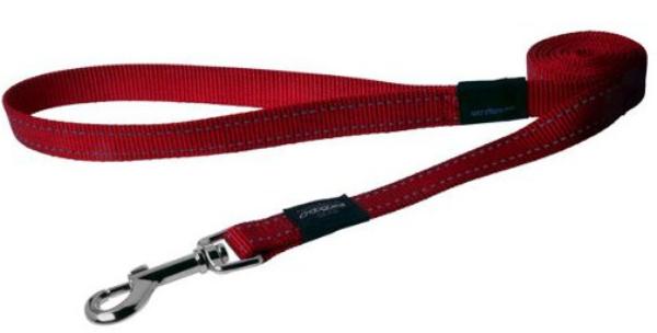 Удлиненный поводок Rogz Utility Lijn Red
