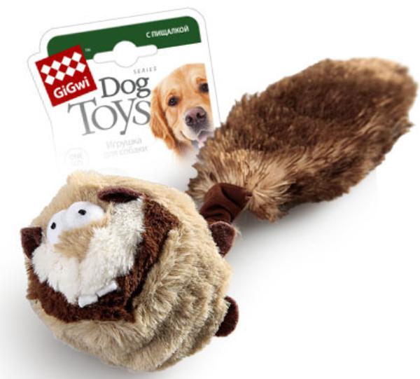 GiGwi Барсук с 2-мя пищалками, 26 см