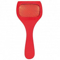 Мягкая щетка-пуходерка "TRIXIE" с деревянной ручкой, 6x13 см