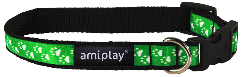 Ошейник регулируемый Amiplay NX S-M (Зеленый)