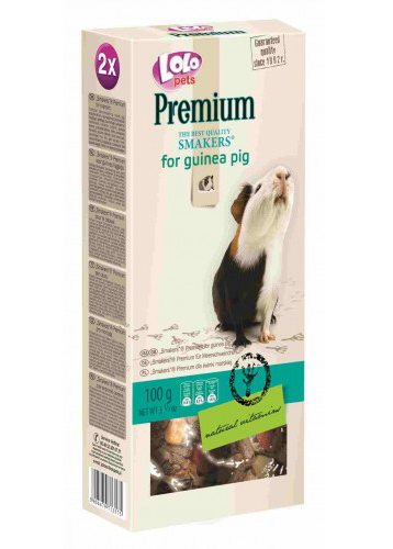 Lolo Pets Smarkers Premium Лакомство для морских свинок