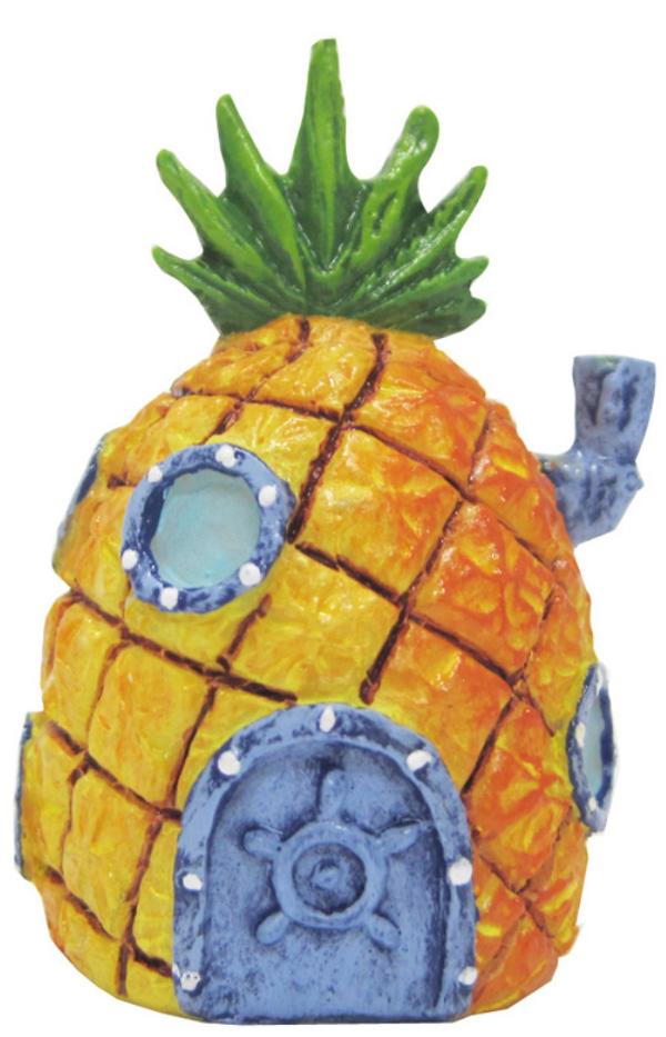 Marlin Aquarium Фигурка "Домик Губки Боба", 2,5 х 3 х 5 см