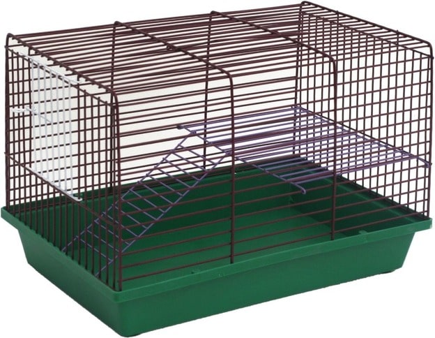 Зоомарк Клетка для джунгариков 2-х этажная 