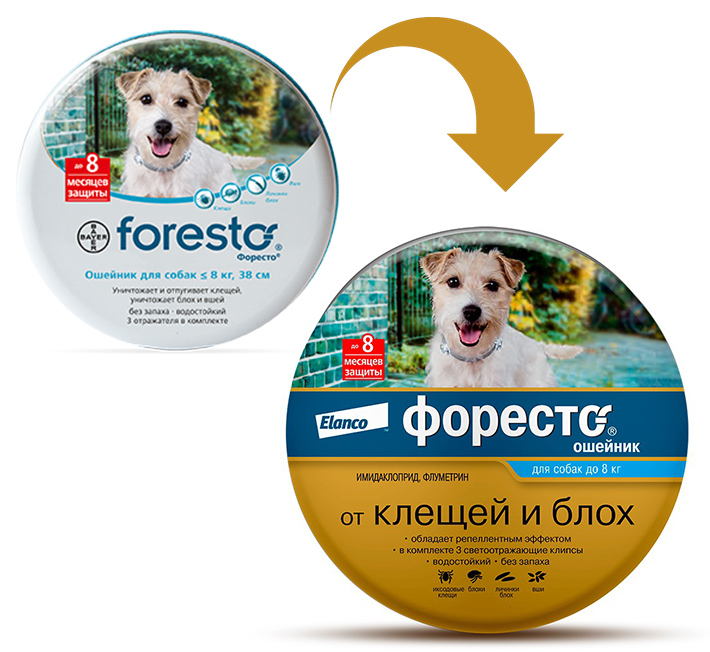 Elanco Форесто ошейник для собак