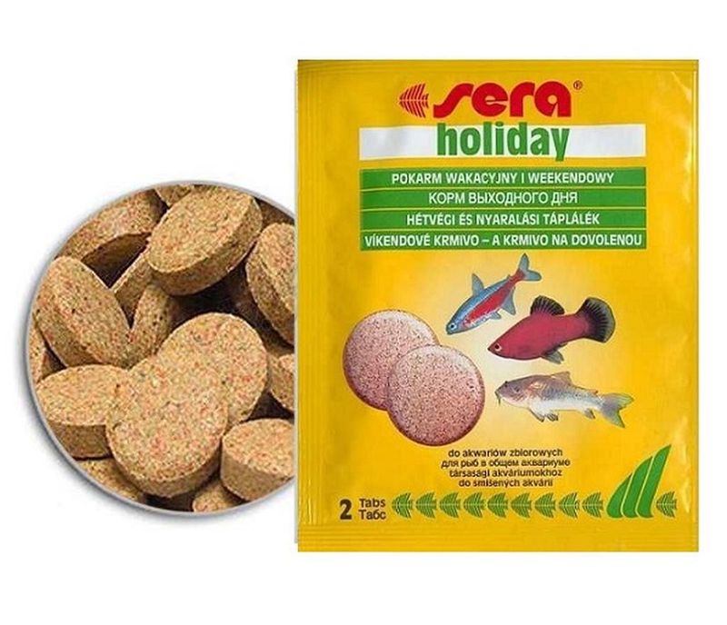 Sera Корм таблетки для всех рыб Holiday