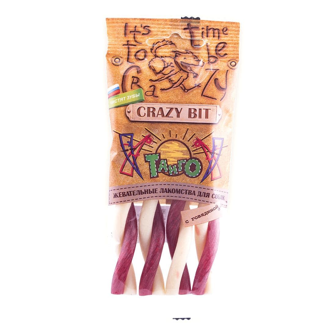 ТИТБИТ Жевательные лакомства Танго с говядиной