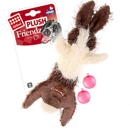 GigWi PLUSH FRIENDZ Шкурка зайца со сменными пищалками