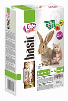 Lolo Pets Овоще-фруктовый корм 2в1, 340 г