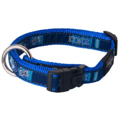 Ошейник Rogz "Fancy dress" (Indigo Bones)