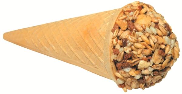 Lolo Pets Рожок для грызунов с орехами